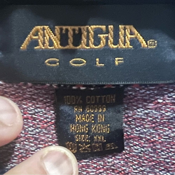 Vintage Antigua USA 1996 Flag Golf Shirt - Picture 5 of 7
